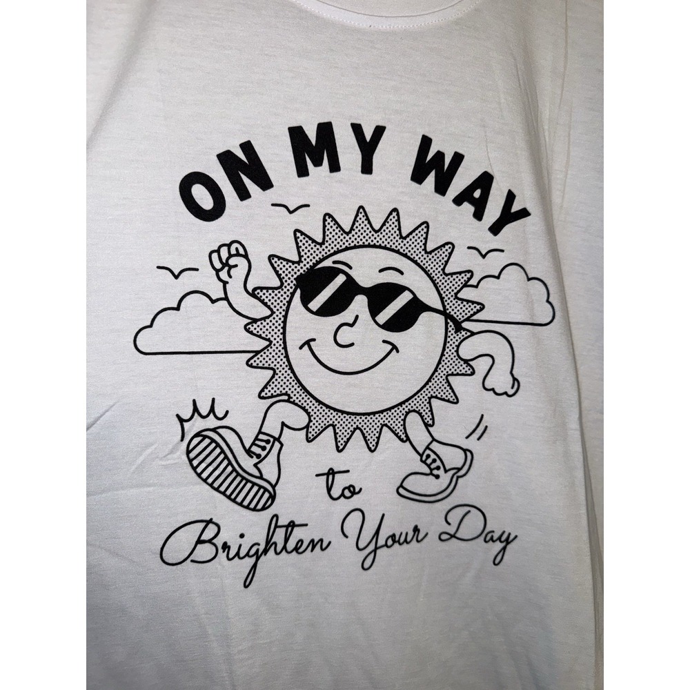On My Way To Brighten Your Day, Sunshine Summer Vibes Positivity Mental Health